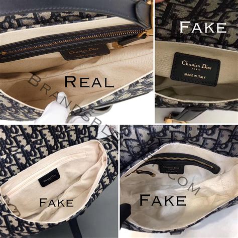 christian dior saddle bag fake vs real|dior saddle bag authenticity.